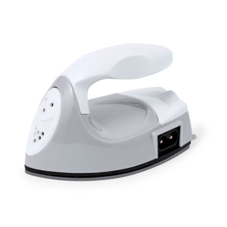 Fer à Repasser Personnalisé Compact et Ergonomique Kiop Couleurs : blanc cadeau entreprise pas cher