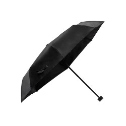 Parapluie Éco-responsable Personnalisé et Stylé - Claris pas cher Matières : PET recyclé Couleurs : noir impression haute défini