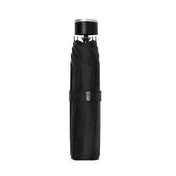 Parapluie Éco-responsable Personnalisé et Stylé - Claris pas cher Matières : PET recyclé Couleurs : noir cadeau collaborateur pr