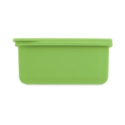 Boîte à lunch personnalisée avec couverts - SUNDAY Matières : polypropylène (PP) Couleurs : vert citron personnalisation sur mes