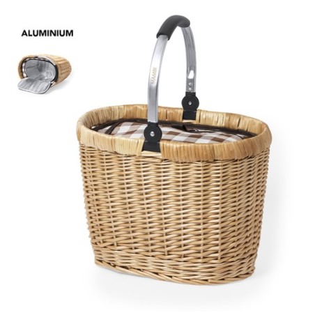 Sac Isotherme Pratique Éco-responsable pour Pique-Nique Halbax Matières : osier