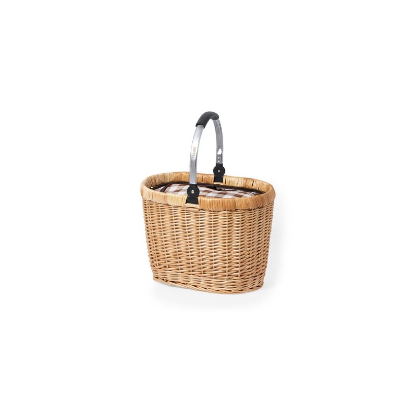 Sac Isotherme Pratique Éco-responsable pour Pique-Nique Halbax Matières : osier personnalisable avec votre logo