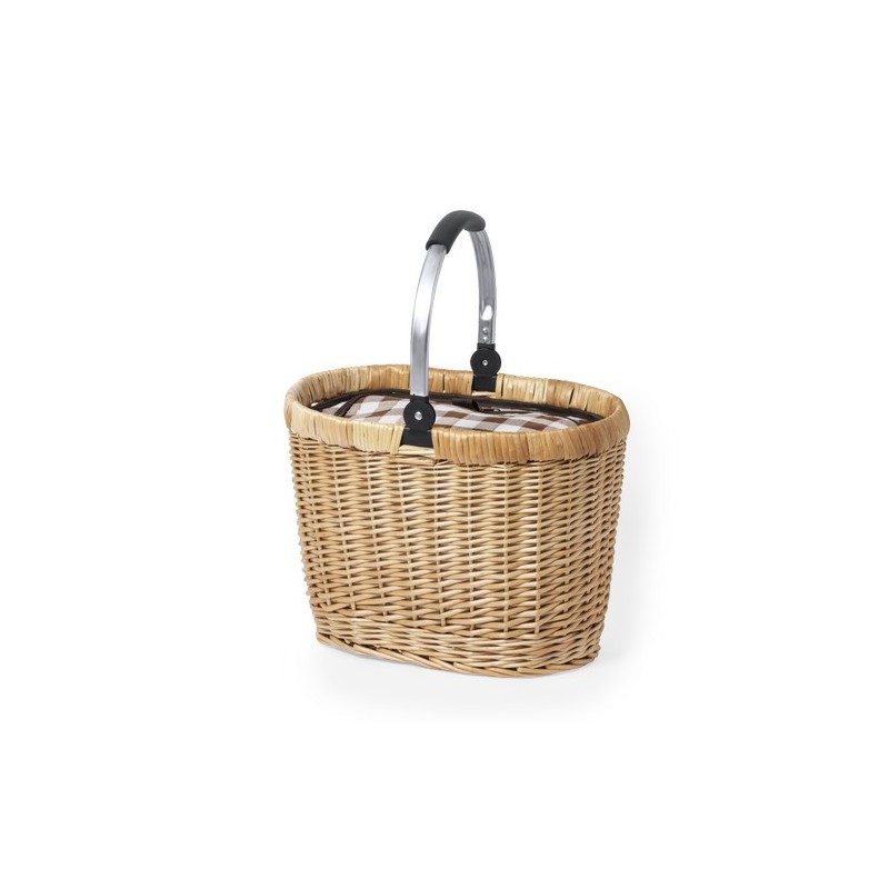 Sac Isotherme Pratique Éco-responsable pour Pique-Nique Halbax Matières : osier marquage laser ultra précis