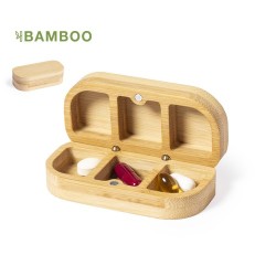 Pilulier Éco-responsable Personnalisé Accessoire d'Hygiène Pensol Matières : bambou