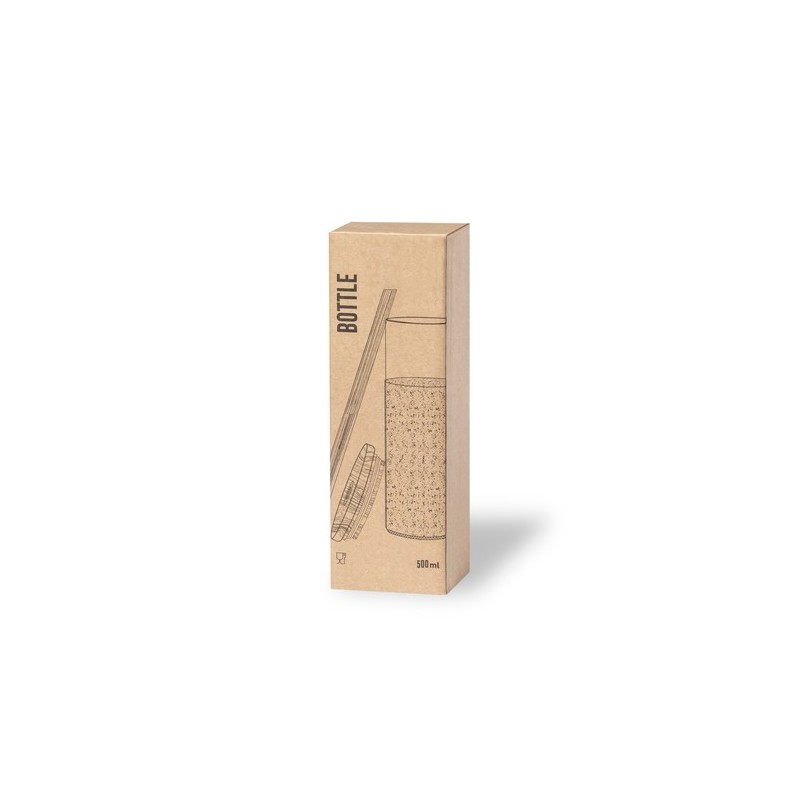 Verre personnalisé  Tromury Matières : bambou marquage laser ultra précis