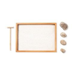 Mini Jardin Zen Éco-responsable pour Détente - Azumy Matières : bois cadeau entreprise pas cher