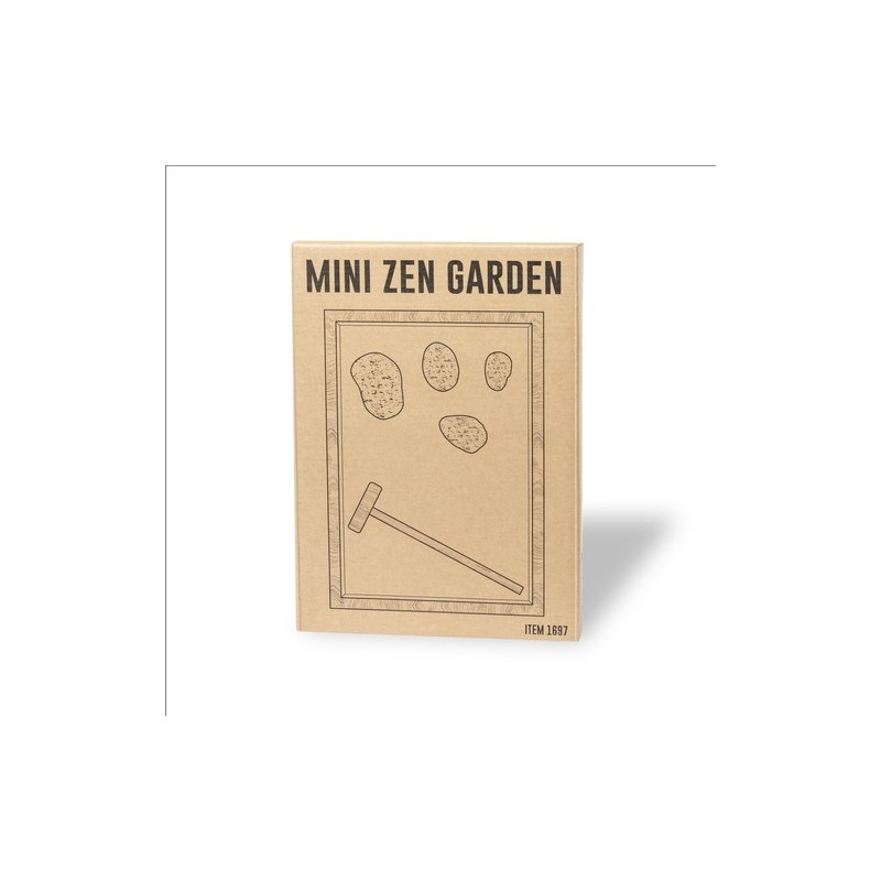 Mini Jardin Zen Éco-responsable pour Détente - Azumy Matières : bois marquage laser ultra précis