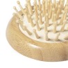 Brosse à Cheveux Éco-responsable en Bambou avec Miroir Personnalisée - Bonnie Matières : bambou impression haute définition