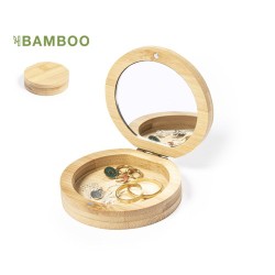 Étui à Bijoux Personnalisé Élégance Naturelle Gonzalex pas cher Matières : bambou