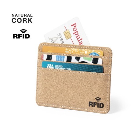 Porte-Cartes Élégant et Personnalisé avec Protection RFID pas cher - Reylox Matières : liège