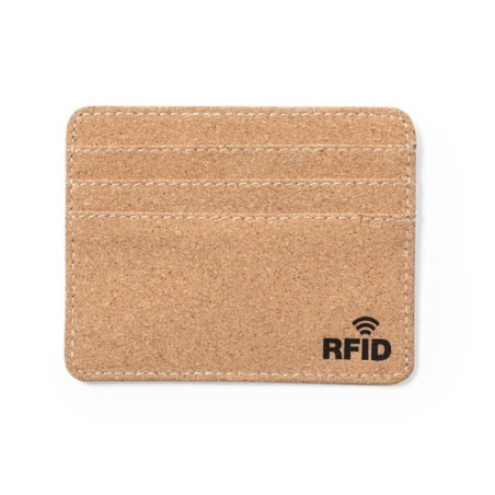 Porte-Cartes Élégant et Personnalisé avec Protection RFID pas cher - Reylox Matières : liège cadeau entreprise pas cher