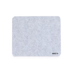 Tapis Souris Éco-responsable Personnalisé pour Bureau - Lena Matières : silicone Couleurs : gris