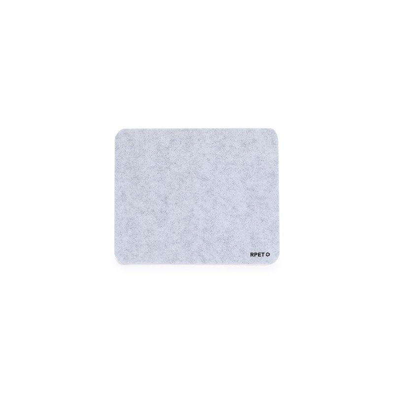 Tapis Souris Éco-responsable Personnalisé pour Bureau - Lena Matières : silicone Couleurs : gris