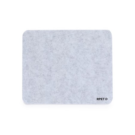 Tapis Souris Éco-responsable Personnalisé pour Bureau - Lena Matières : silicone Couleurs : gris
