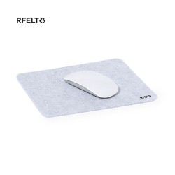 Tapis Souris Éco-responsable Personnalisé pour Bureau - Lena Matières : silicone Couleurs : gris 2
