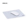 Tapis Souris Éco-responsable Personnalisé pour Bureau - Lena Matières : silicone Couleurs : gris personnalisable avec votre logo