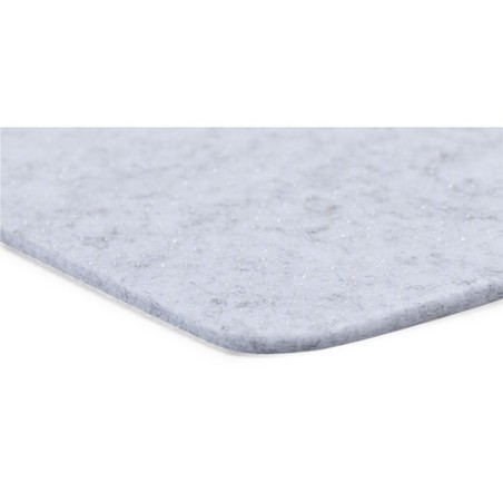 Tapis Souris Éco-responsable Personnalisé pour Bureau - Lena Matières : silicone Couleurs : gris cadeau entreprise pas cher