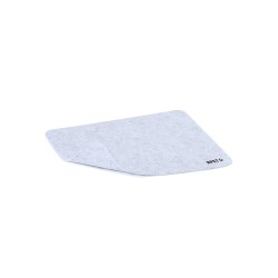 Tapis Souris Éco-responsable Personnalisé pour Bureau - Lena Matières : silicone Couleurs : gris marquage laser ultra précis
