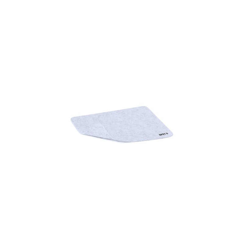 Tapis Souris Éco-responsable Personnalisé pour Bureau - Lena Matières : silicone Couleurs : gris marquage laser ultra précis