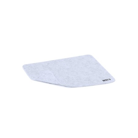Tapis Souris Éco-responsable Personnalisé pour Bureau - Lena Matières : silicone Couleurs : gris marquage laser ultra précis