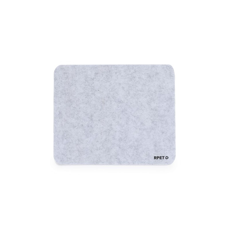 Tapis Souris Éco-responsable Personnalisé pour Bureau - Lena Matières : silicone Couleurs : gris livraison express 24h 48h