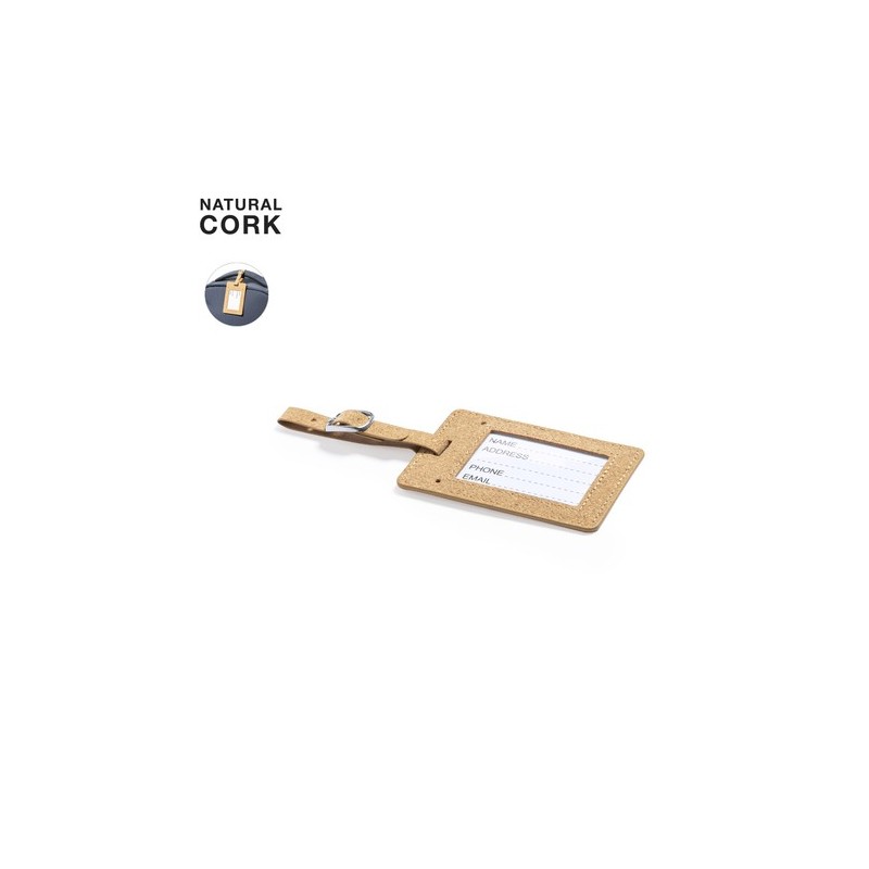 Identificateur Valise Dastin en Liège Naturel