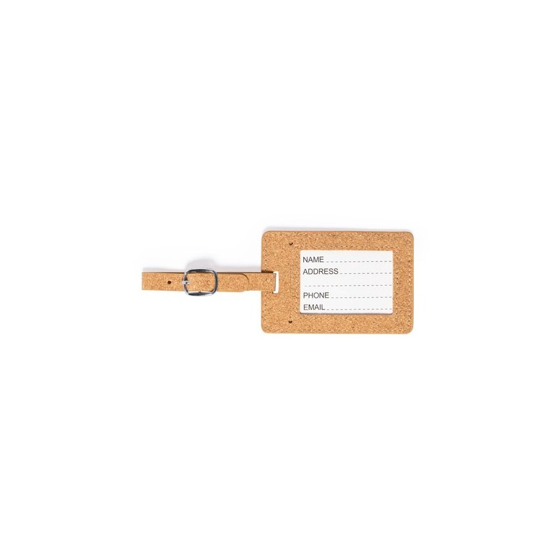 Identificateur Valise Dastin en Liège Naturel
