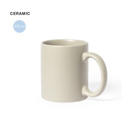 Mug en Céramique Personnalisable - Tasse Malik Matières : céramique Couleurs : naturel 2