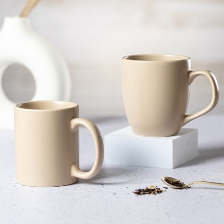 Mug en Céramique Personnalisable - Tasse Malik Matières : céramique Couleurs : naturel goodies publicitaire événementiel