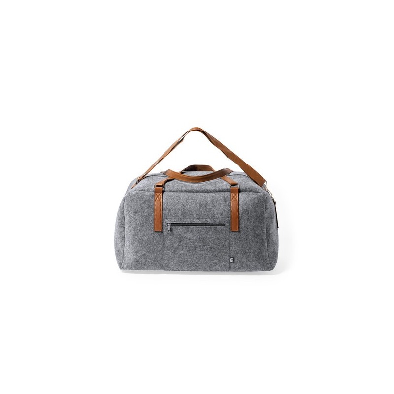 Sac de Voyage Éco-responsable Personnalisé et Chic pas cher - Denver Matières : PET recyclé Couleurs : gris