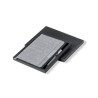 Set Éco-responsable de Bloc-notes et Stylo Personnalisé Wendam Matières : métal Couleurs : gris cadeau entreprise pas cher