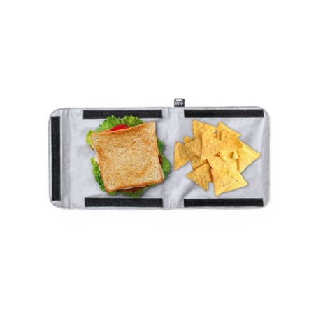 Lunch-Box Isotherme Éco-responsable Personnalisée - Kalkin Matières : PEVA Couleurs : gris impression haute définition