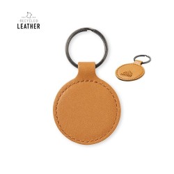 Porte-Clés Personnalisé Éco-responsable - Dontex Matières : cuir recyclé Couleurs : marron 2