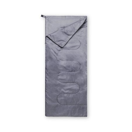 Sac de Couchage Pratique et Éco-responsable Personnalisé - Daltom Matières : PET recyclé Couleurs : gris cadeau entreprise pas c