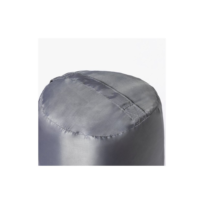 Sac de Couchage Pratique et Éco-responsable Personnalisé - Daltom Matières : PET recyclé Couleurs : gris impression haute défini