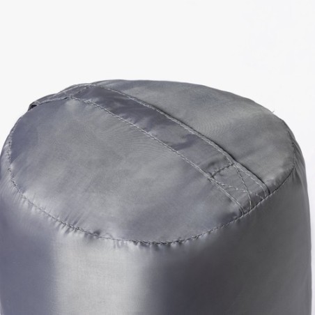Sac de Couchage Pratique et Éco-responsable Personnalisé - Daltom Matières : PET recyclé Couleurs : gris impression haute défini