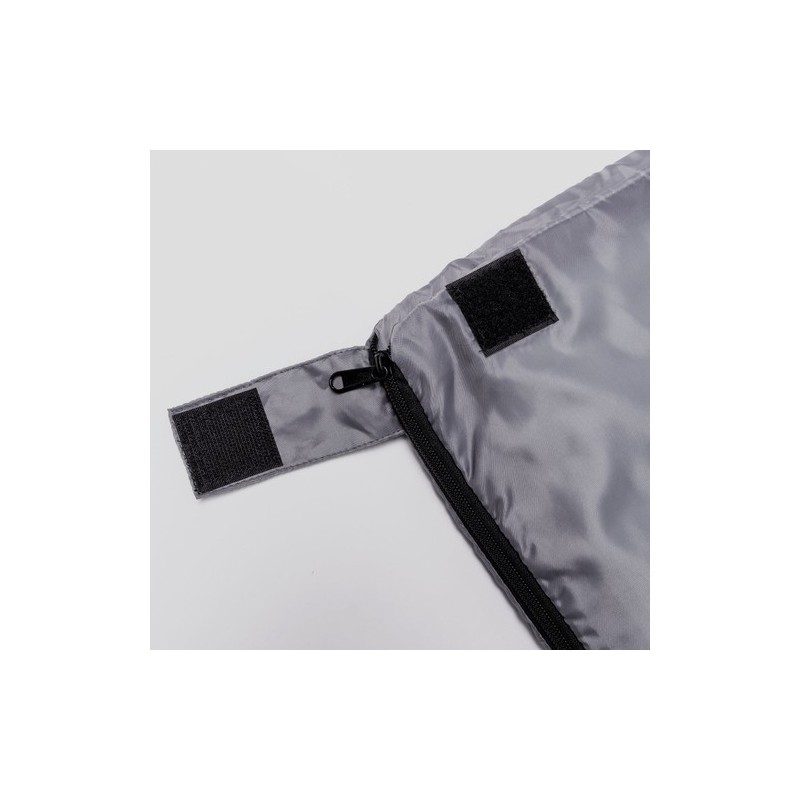 Sac de Couchage Pratique et Éco-responsable Personnalisé - Daltom Matières : PET recyclé Couleurs : gris marquage laser ultra pr