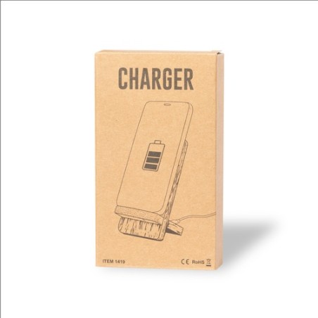 Chargeur Éco-responsable et Pratique Personnalisé pas cher - Grodin cadeau collaborateur premium