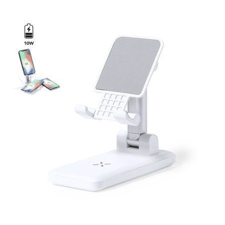 Support Multifonction Pratique Personnalisé Cheviot Couleurs : blanc personnalisable avec votre logo