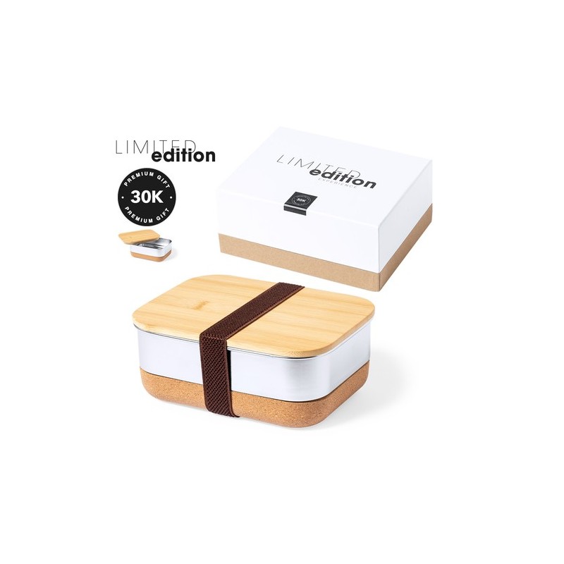 Boîte à Lunch Éco-responsable Personnalisée en Édition Limitée - Lanrok Matières : bambou