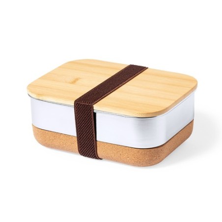 Boîte à Lunch Éco-responsable Personnalisée en Édition Limitée - Lanrok Matières : bambou personnalisable avec votre logo