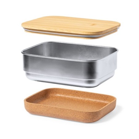 Boîte à Lunch Éco-responsable Personnalisée en Édition Limitée - Lanrok Matières : bambou impression haute définition