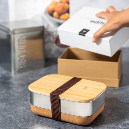 Boîte à Lunch Éco-responsable Personnalisée en Édition Limitée - Lanrok Matières : bambou livraison express 24h 48h