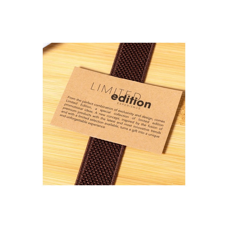 Boîte à Lunch Éco-responsable Personnalisée en Édition Limitée - Lanrok Matières : bambou cadeau collaborateur premium