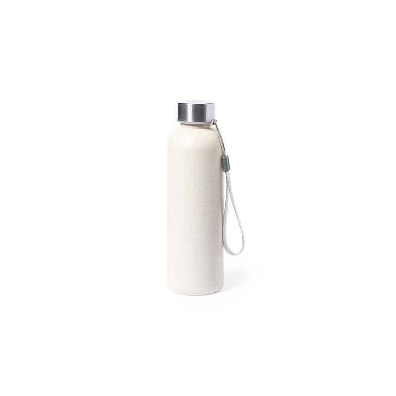 Gourde Personnalisée Publicitaire Éco-responsable - Bidon Wistel Matières : acier inoxydable Couleurs : naturel