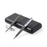 Set Premium Personnalisé de Stylo & Roller - Williams Matières : métal Couleurs : noir goodies publicitaire événementiel