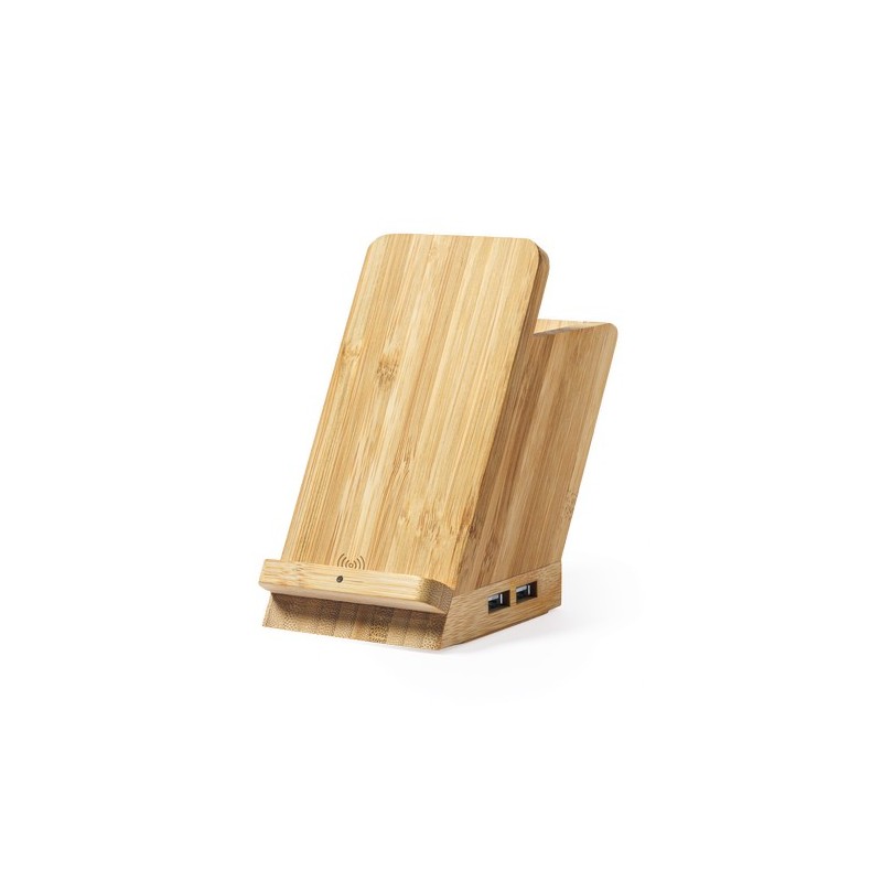Porte-Crayons Multifonction Personnalisé Économique - Bloxem Matières : bambou livraison express 24h 48h