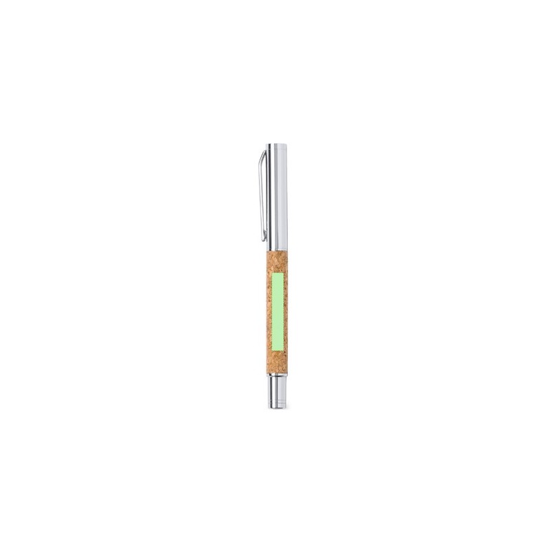 Set de Stylos et Rollers Éco-responsables Personnalisés Odegor Matières : liège cadeau collaborateur premium