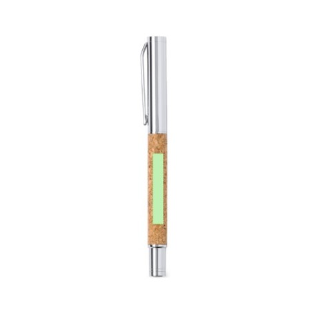 Set de Stylos et Rollers Éco-responsables Personnalisés Odegor Matières : liège cadeau collaborateur premium