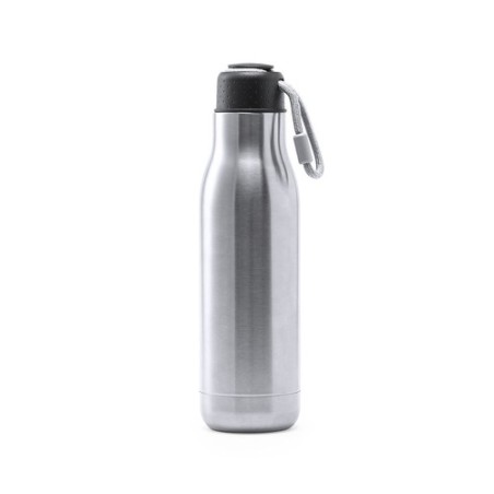 Bouteille Isotherme Personnalisée Thermique Higrit Matières : acier inoxydable Couleurs : argenté cadeau entreprise pas cher